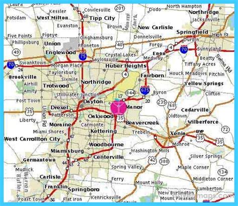 Where is Dayton? | Dayton Map | Map of Dayton - TravelsMaps.Com