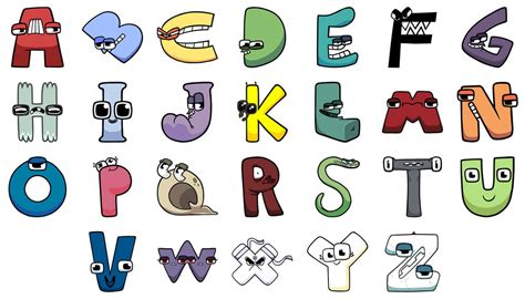 Alphabet Lore Printables