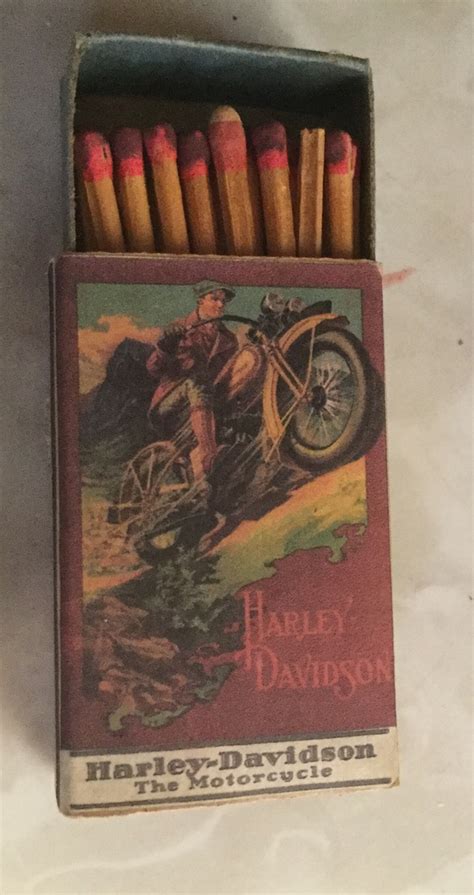 Harley Davidson Matches | Collectors Weekly