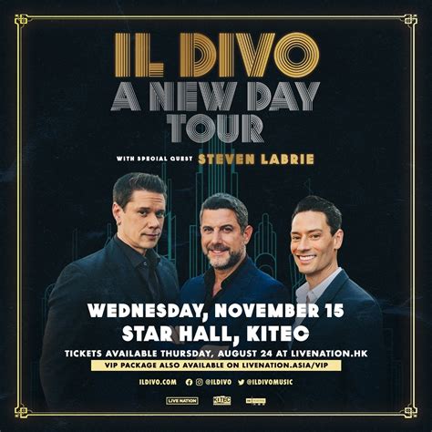 Il Divo: A New Day Tour in Hong Kong⁠ 2023｜Concert⁠｜KITEC