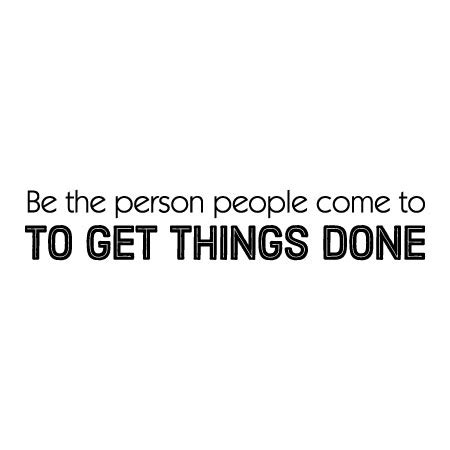 Get Things Done Wall Quotes™ Decal | WallQuotes.com