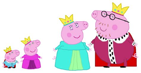 Royal family Peppa Pig - Peppa Pig Fan Art (38453999) - Fanpop