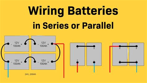 Wiring Batteries In Series And Parallel