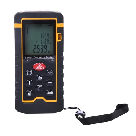 80M Digital Laser Distance Meter Rangefinder Trena Laser Range Finder ...