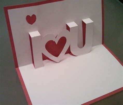 Becca Creative: Pop-up Valentine's Day Card