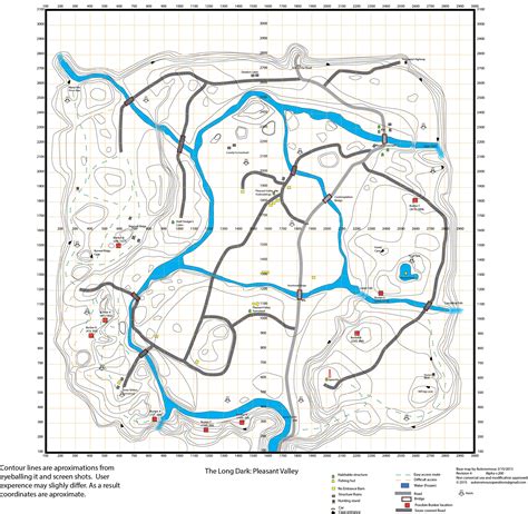 Steam Community :: Guide :: The Long Dark Topo Maps w/Bunker locations