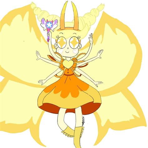 Star’s butterfly form (redraw) | SVTFOE Amino