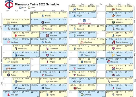 A Way Too Early Breakdown of the Minnesota Twins 2023 Schedule - Twins ...