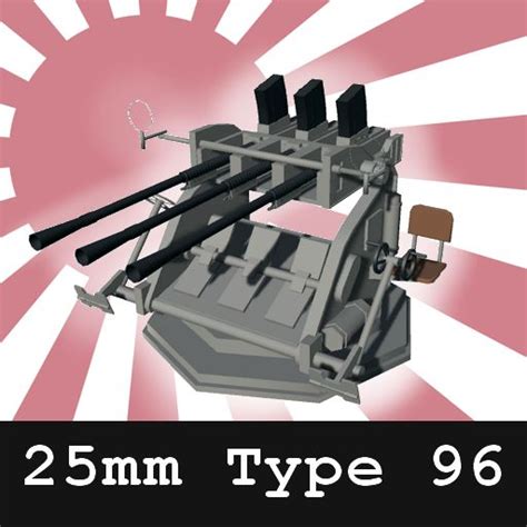 Mod "Type 96 25mm AA Turret" for Ravenfield (Build 19) download