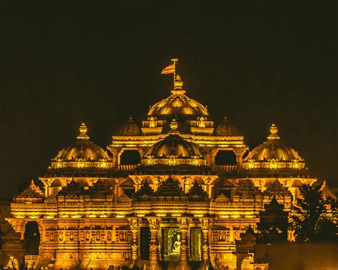 Akshardham Temple - Delhi India | Incredible india, Indian architecture ...