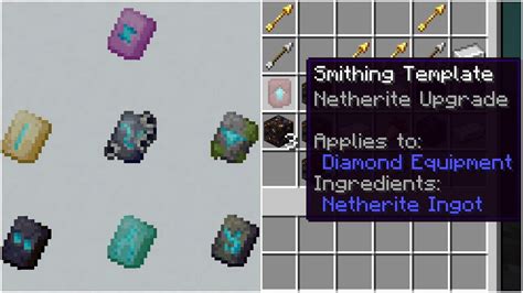 Minecraft smithing template guide: How to find, uses, and more