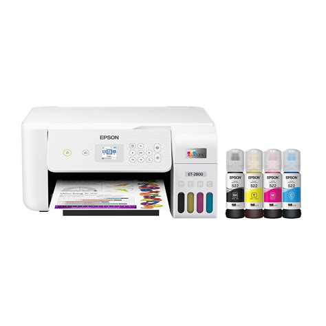 Epson EcoTank ET-2800 Wireless Color All-in-One Cartridge-Free ...