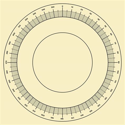 360 Degree Wheel - 13 Free PDF Printables | Printablee