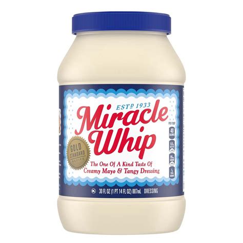 Kraft Miracle Whip Original Dressing - Shop Mayonnaise & spreads at H-E-B