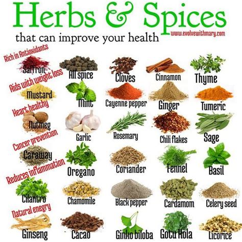 10 Most Common Spices