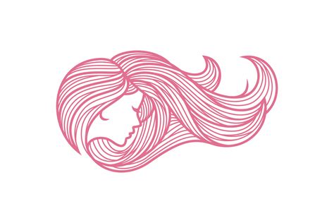 Beauty Women, Hair Care, Salon Logo Graphic by olinotila · Creative Fabrica