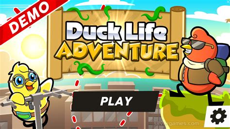 Duck Life: Adventure - 在 SilverGames.com 在线玩 🕹️