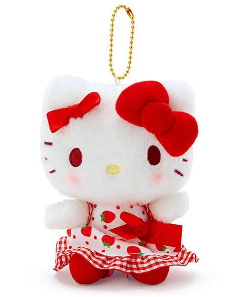 Buy Merchandise Sanrio Hello Kitty Strawberry Dress 5 Inch Plush Import ...