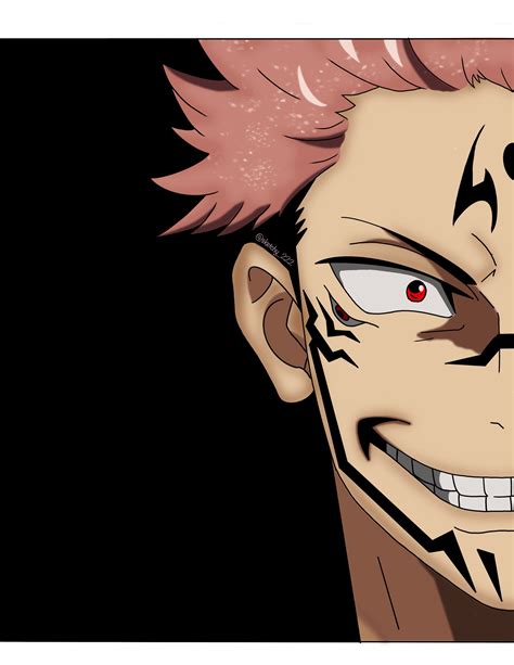 Sukuna Jujutsu Kaisen Face