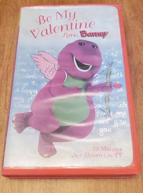 BARNEY: BE MY Valentine Love, Barney (VHS, 2000) Queen of Hearts, fun ...