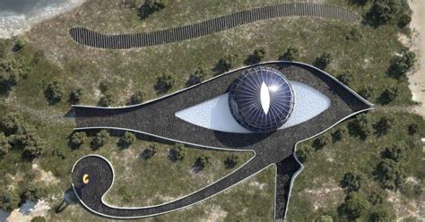 Incredible Self-Sufficient Home That Resembles The Eye Of Horus ...