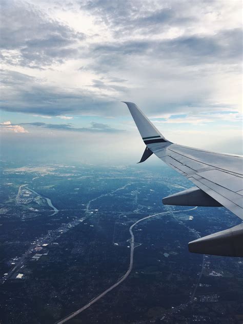 Airplane Window View Aesthetic