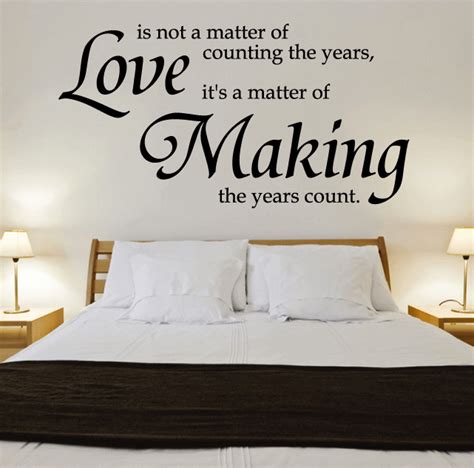 10 Most Romantic Wall Decal Love Quotes for Your Bedroom