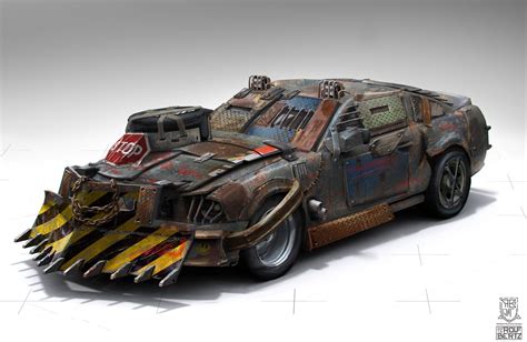 Wasteland Car, Rolf Bertz | Apocalypse, Bug out vehicle, Zombie ...