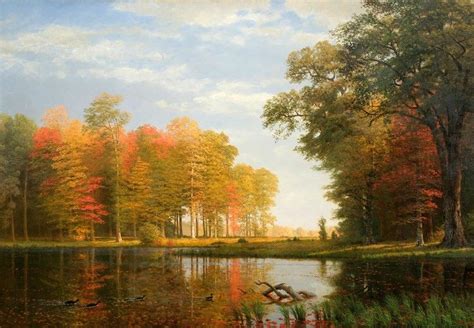 Imagen relacionada | Hudson river school, Albert bierstadt, Autumn painting