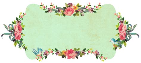 banner floral png - Clip Art Library