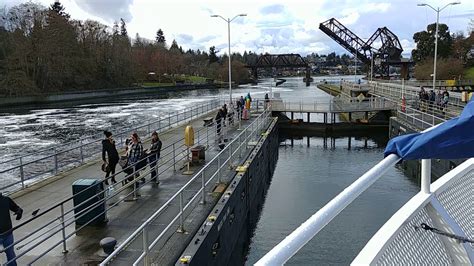 Entering the Ballard Locks - YouTube