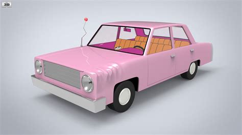 Homer Simpson's car 3D model - Hum3D Blog