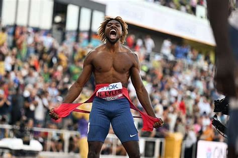 World Athletics Championships: Noah Lyles storms to 200m world title in ...