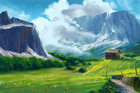 Tips to Create a Perfect Landscape Painting | Blog | Esca