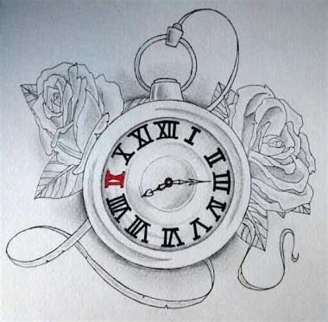 Wait ⇴ Daniel Seavey | Clock tattoo design, Clock drawings, Clock tattoo