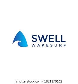 Swell Logo Design Brand Identity Stock Vector (Royalty Free) 1821170162 ...