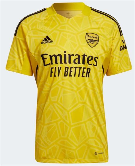 New Arsenal Goalkeeper Shirt 2022-23 | Adidas unveil yellow GK kit ...