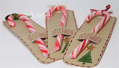 Stampin' Sarah! | Christmas Cards | Pinterest | Treat holder, December ...