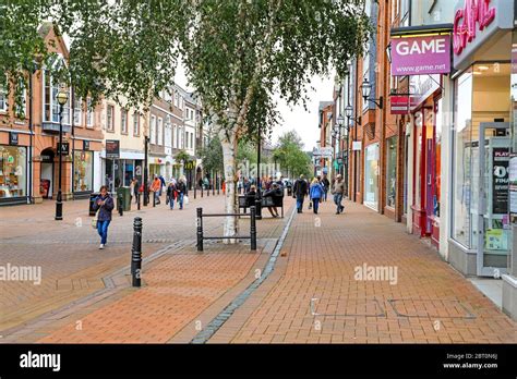 Scotch Street in the town centre of Carlisle, Cumbria, England, UK ...