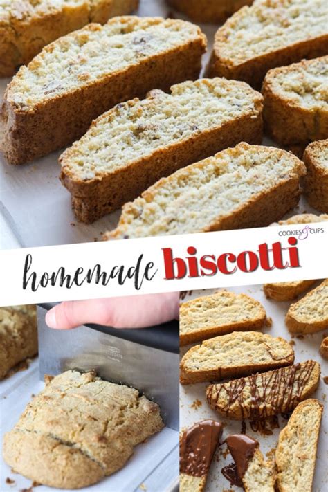 The Best Easy and Classic Biscotti Recipe | Cookies and Cups