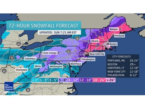 UPDATE: WEATHER ALERT: Two-Day Blizzard Forecast for Milford | Milford ...