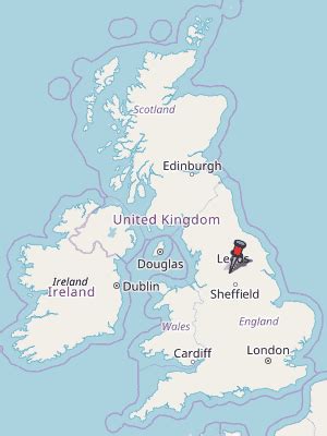 Halifax Map Great Britain Latitude & Longitude: Free England Maps