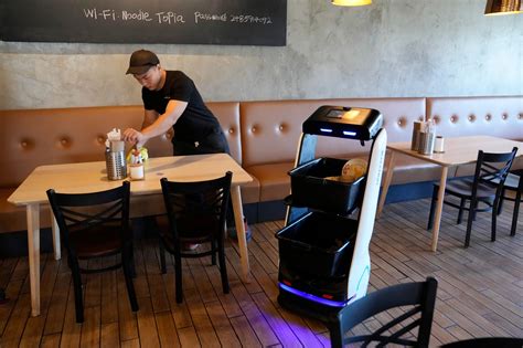 Are robot waiters the future? Some restaurants think so | The Asahi ...