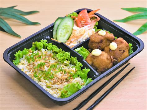 Chicken Karaage Garlic Fried Rice Bento | Sushi Delivery Malaysia