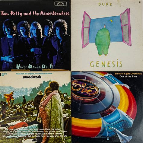 1970's Classic Rock Albums Auction