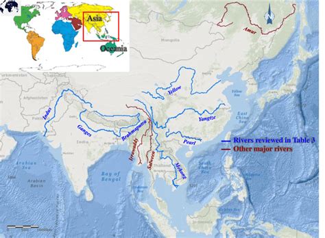 Brahmaputra River, Cartography Map, Yellow Sea, Asia Map, Bay Of Bengal ...