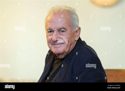 Singer Victor Manuel poses during the portrait session at the Palacio ...