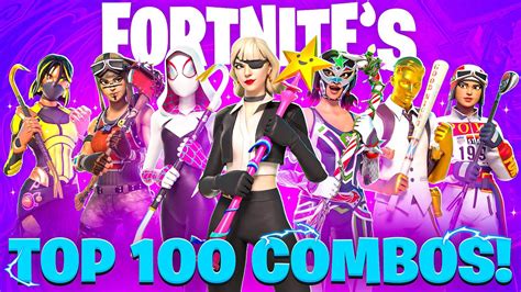 100 *TRYHARD* Skin Combos In Fortnite! - YouTube