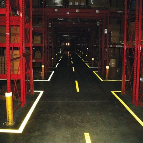 2 or 4 Inch Warehouse / Factory Floor Marking Striping Tape - Online ...