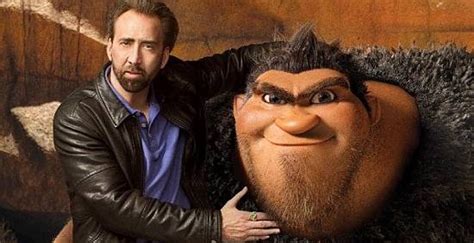 THE CROODS Character Poster Nicolas Cage!